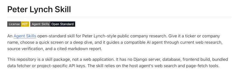 Peter Lynch Skill screenshot 1