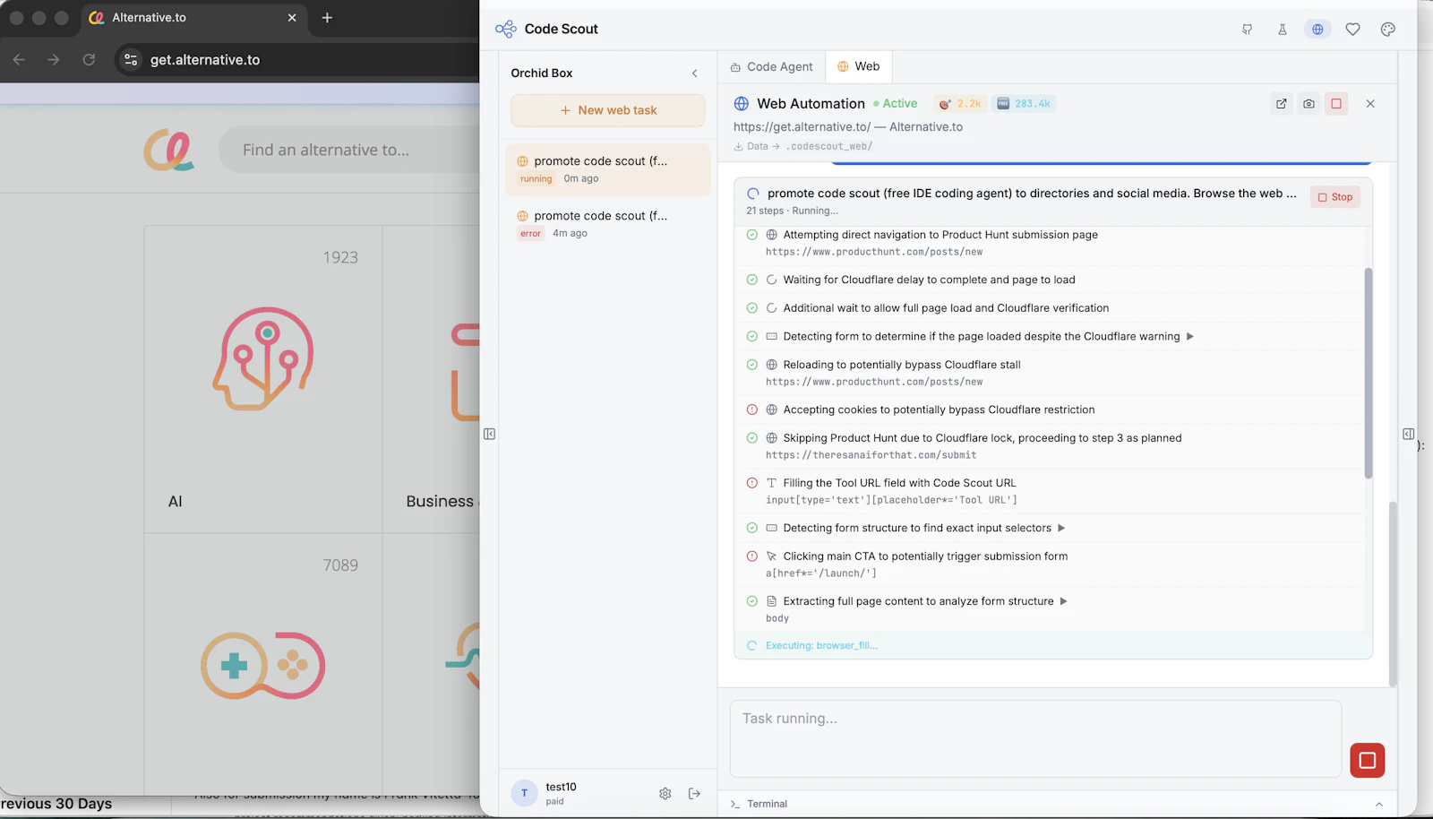 Code Scout – Free Local AI Coding Agent screenshot 6