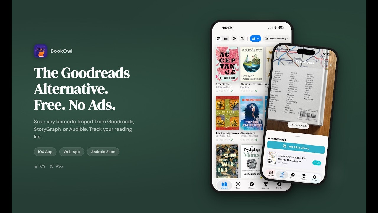BookOwl: Reading Tracker media 1