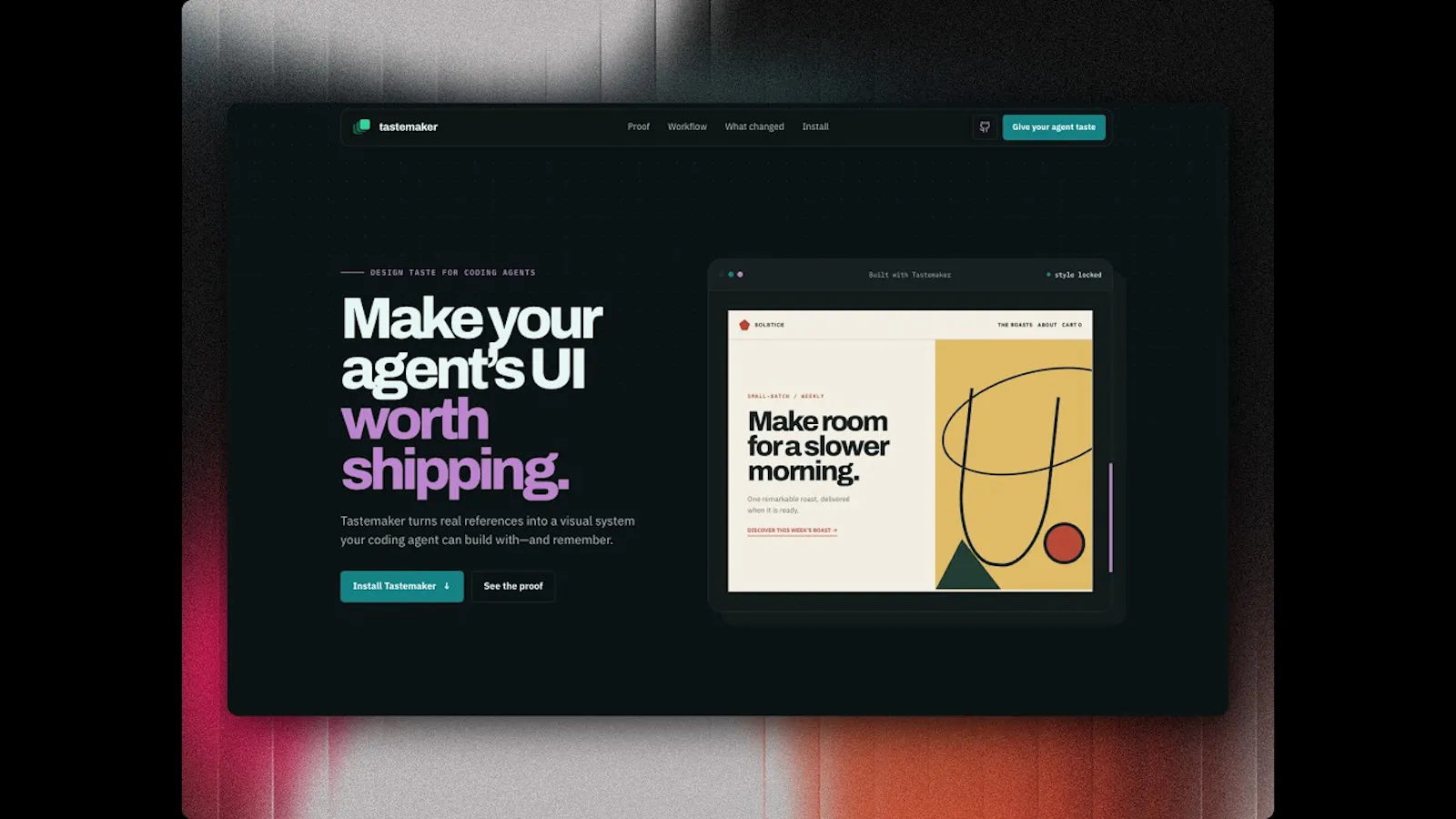 tastemaker screenshot 1 (video preview)