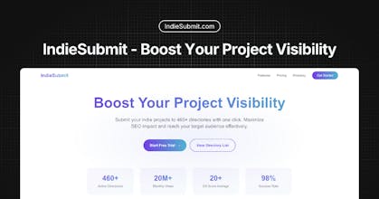 IndieSubmit gallery image