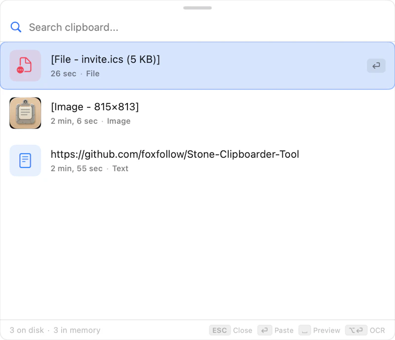 Stone Clipboarder Tool screenshot 2
