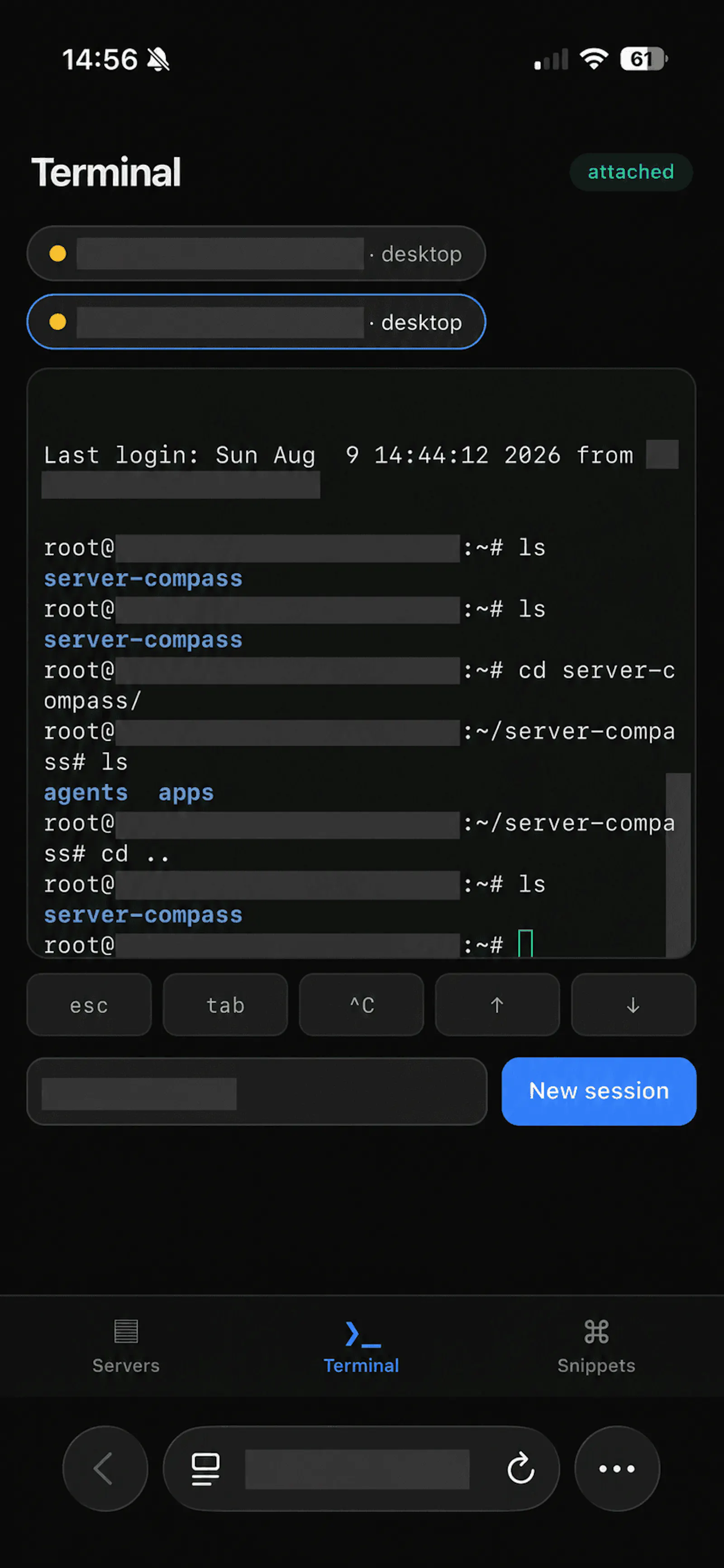 Server Compass 1.42 - Vercel UX + AI MCP screenshot 11