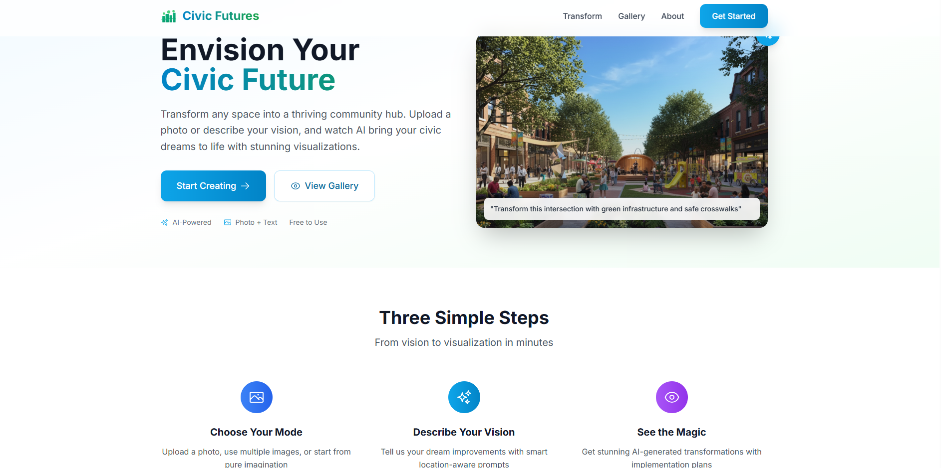 Futuros cívicos - Reimagine su vecindario con AI media 2