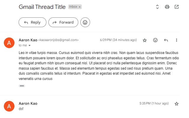 Gmail Reverse Threads - Newest First media 1