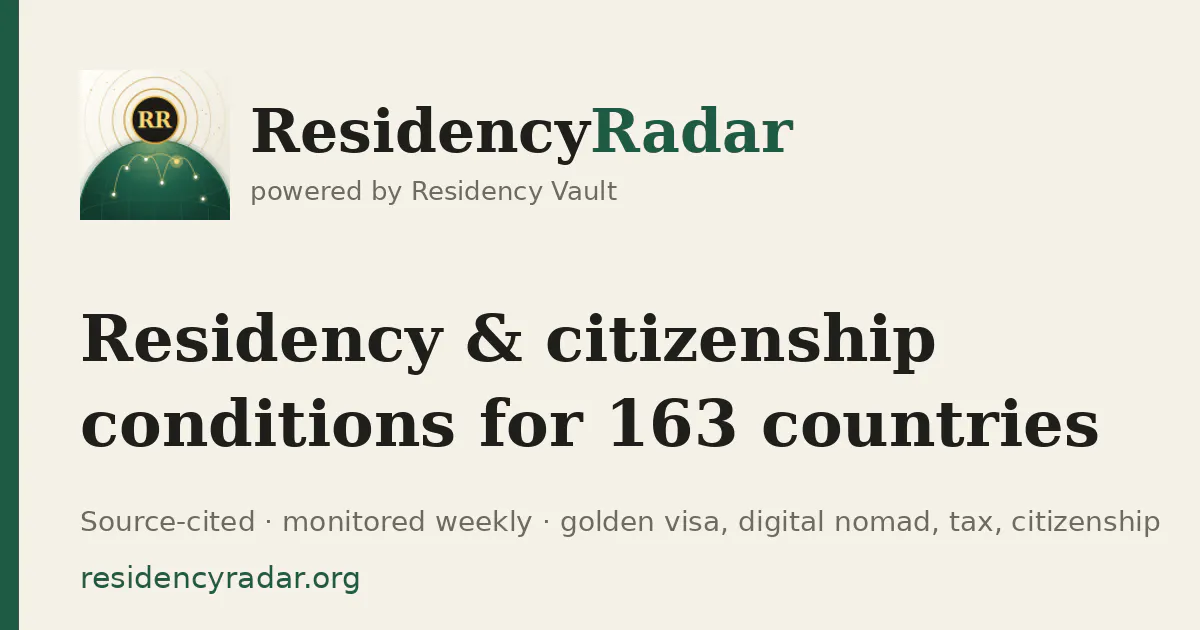 Residency Radar gallery image