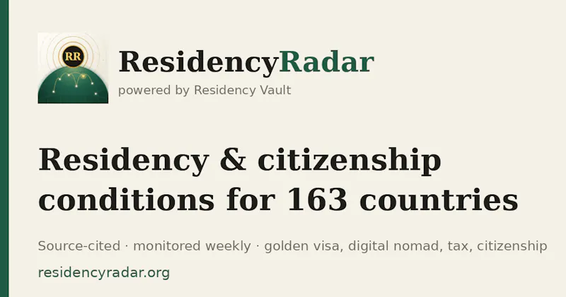 Residency Radar screenshot 1