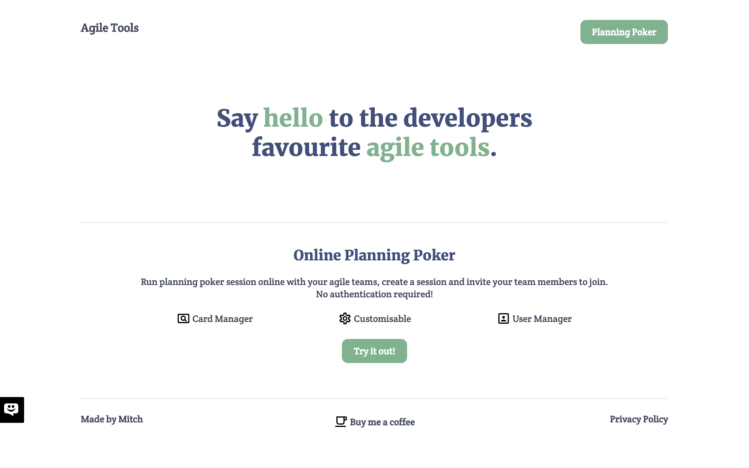 Agile Tools - Planning Poker Online gallery image