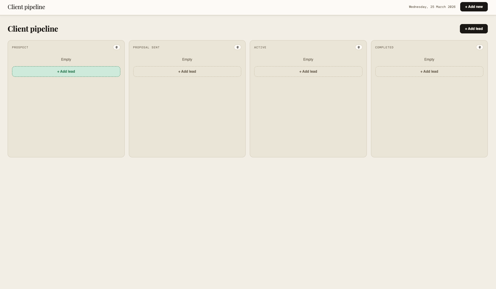 Freelance OS gallery image