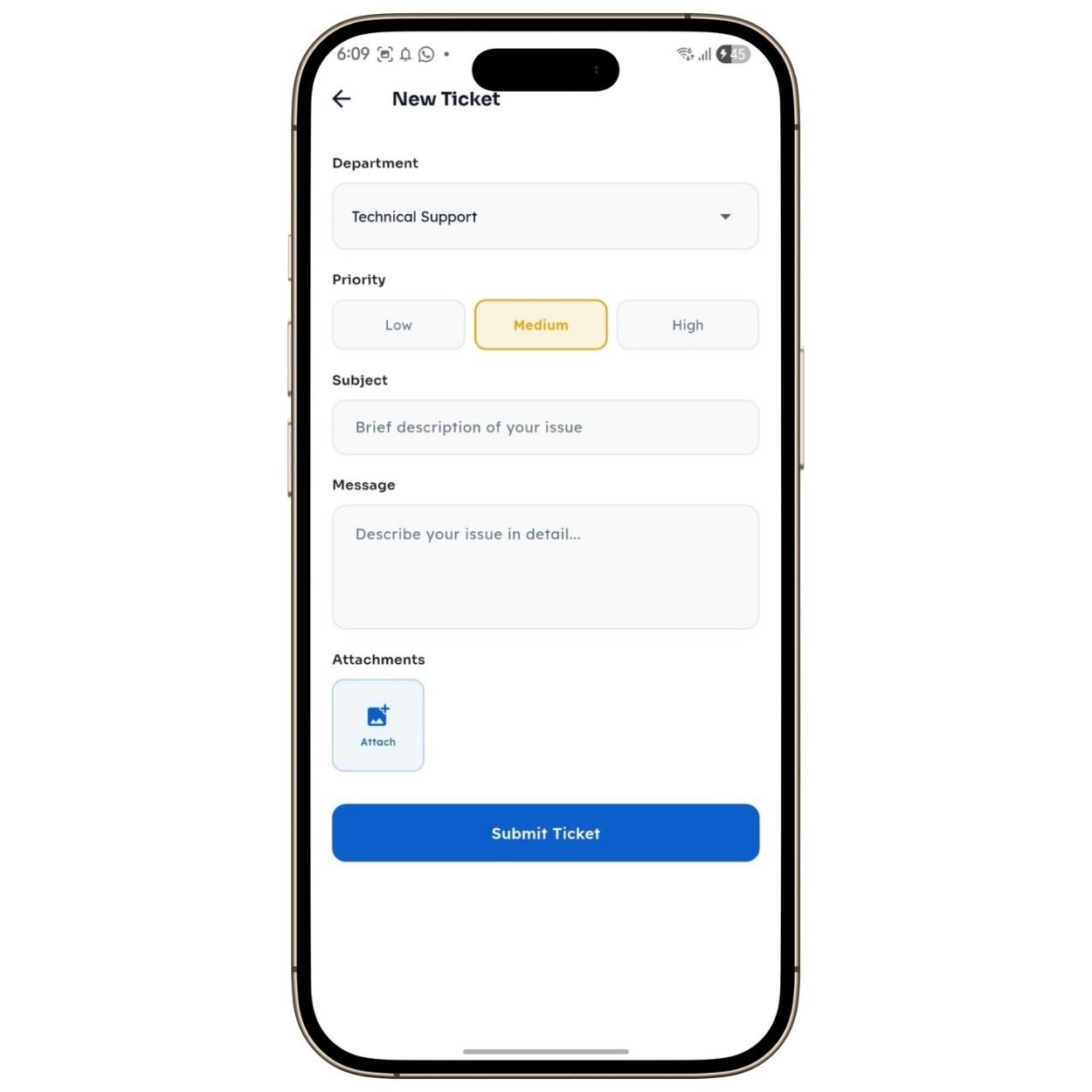 WHMCS Client Area App for Android & iOS gallery image