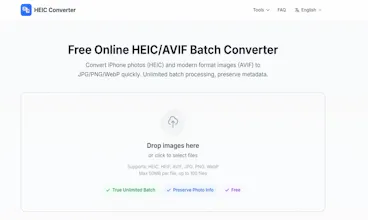 HEIC/AVIF Converter gallery image