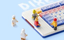 MelGeek Pixel LEGO-Compatible Keyboard media 1