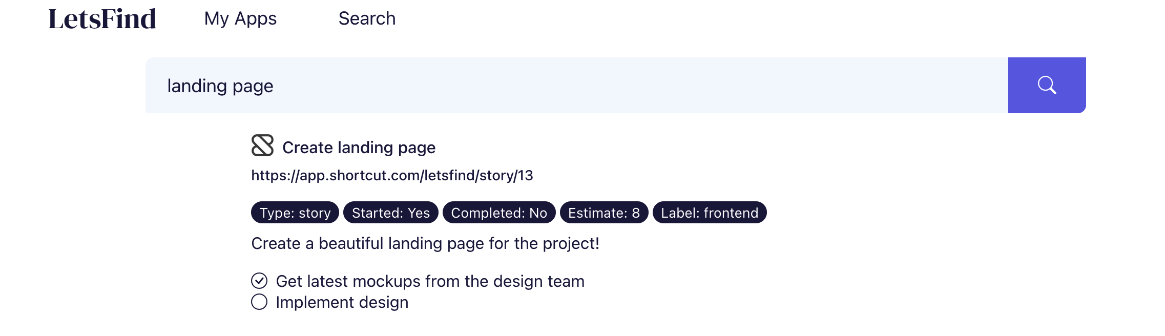LetsFind gallery image