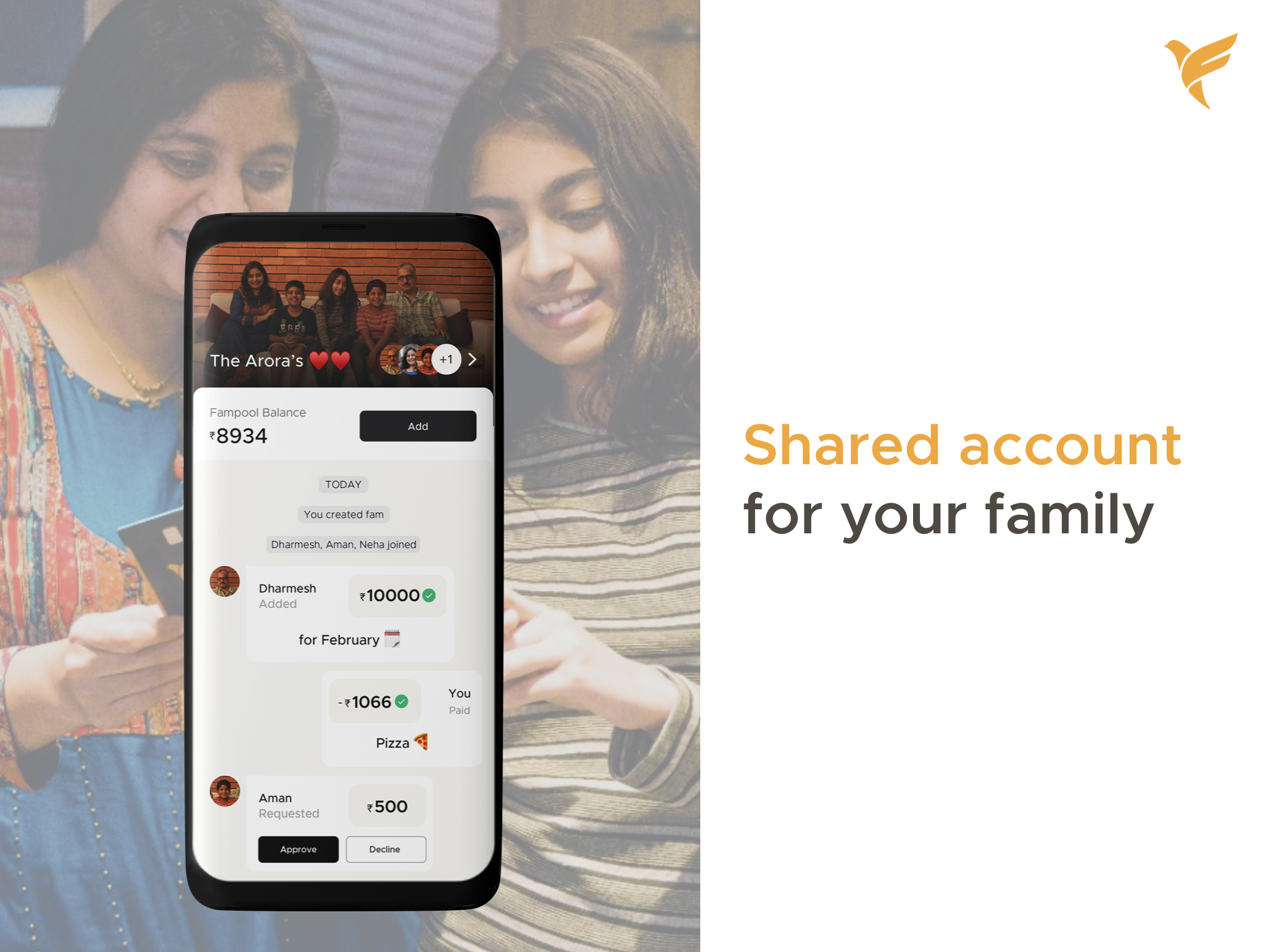 FamPay Numberless Card gallery image