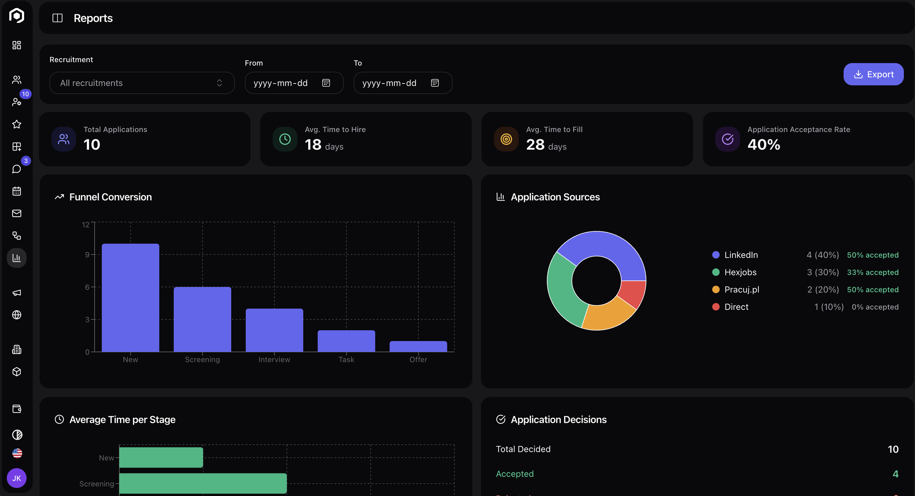 Hexjobs ATS gallery image