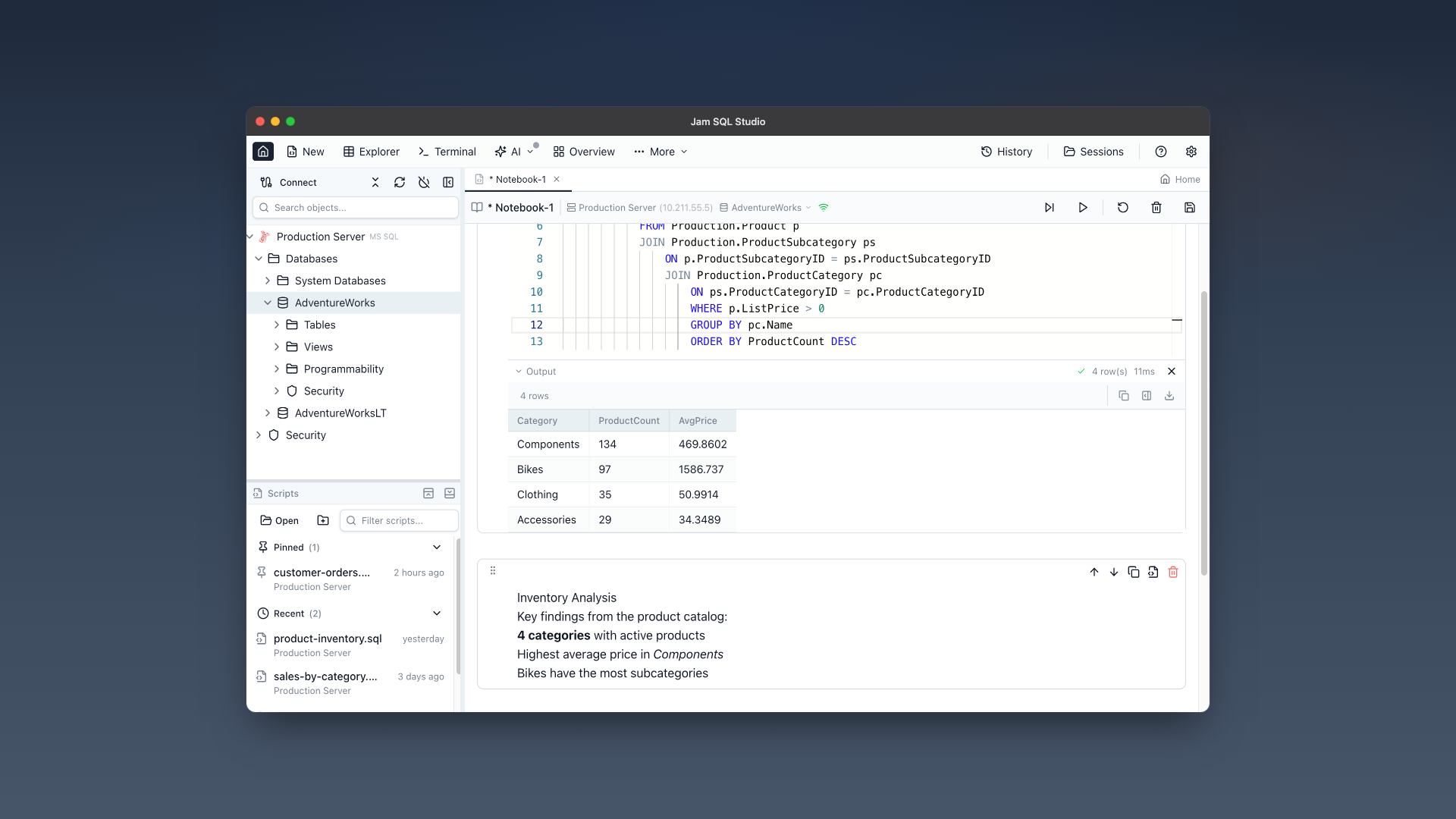 Jam SQL Studio gallery image