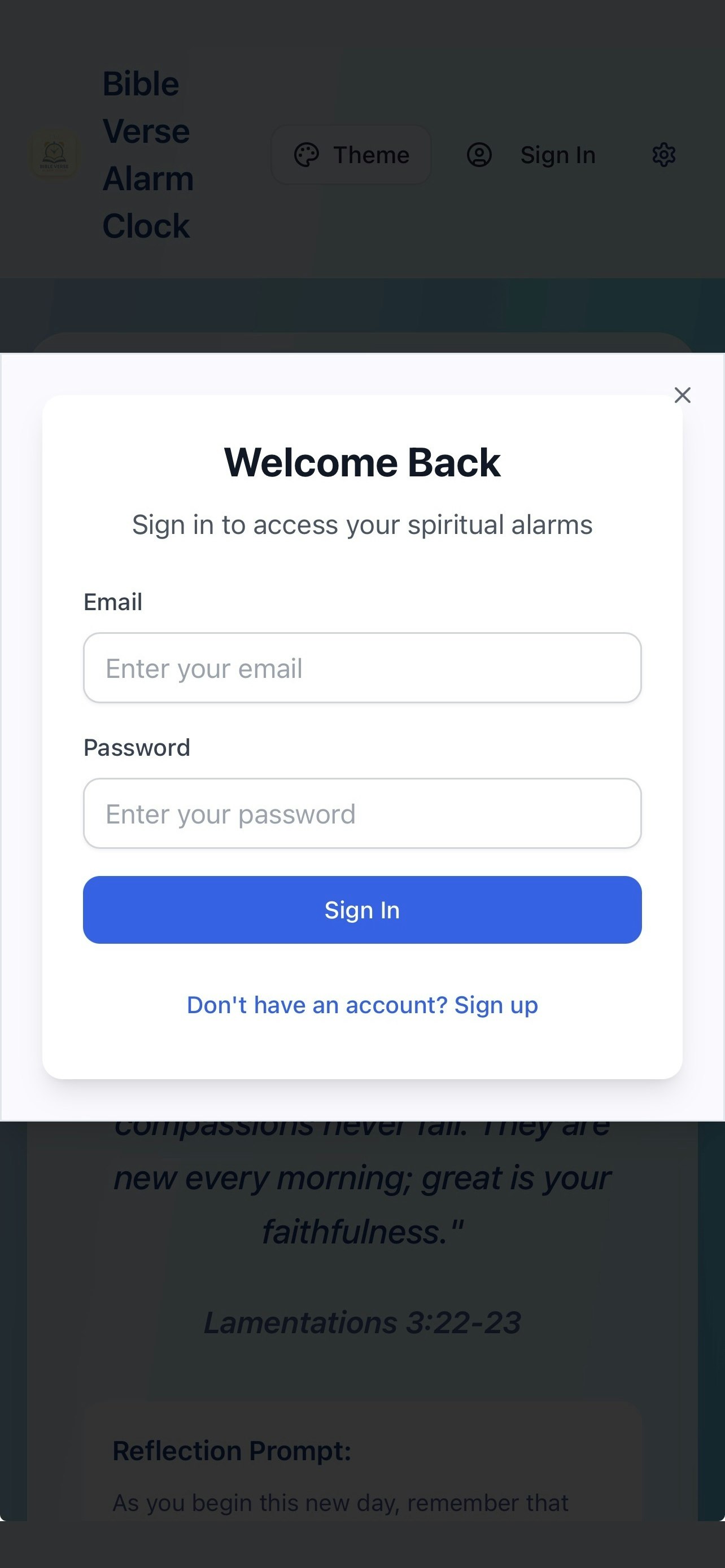 Bible Verse Alarm Clock gallery image