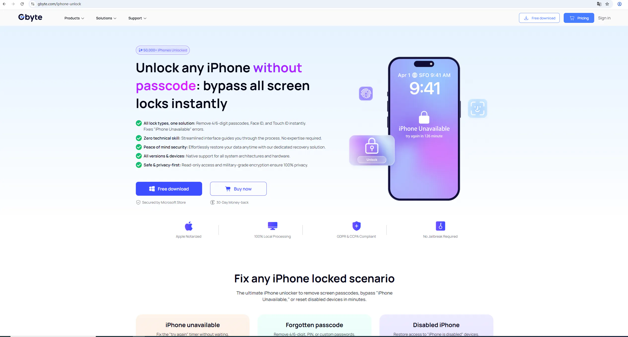 Gbyte Unlock、 gallery image