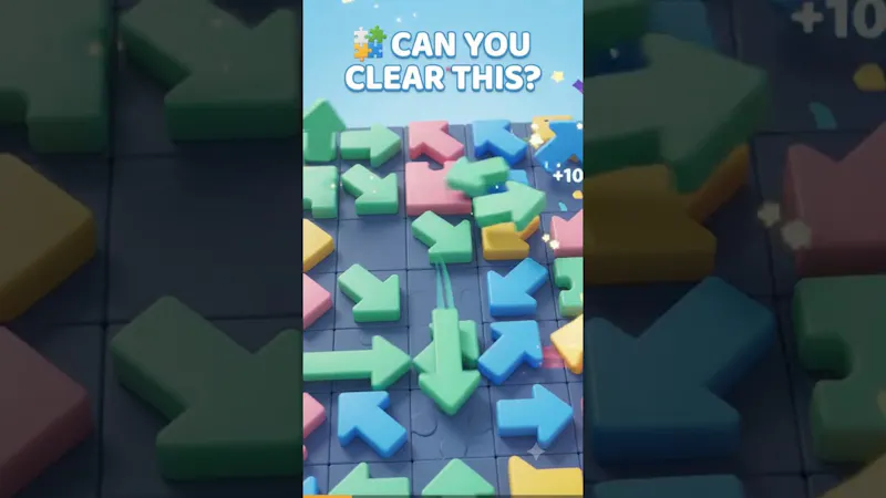 Arrow Logic: Tap Away Puzzle screenshot 1 (video preview)