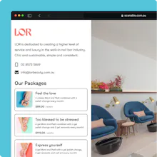 Scanable gallery image