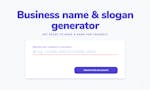 Business Name and Slogan Generator image