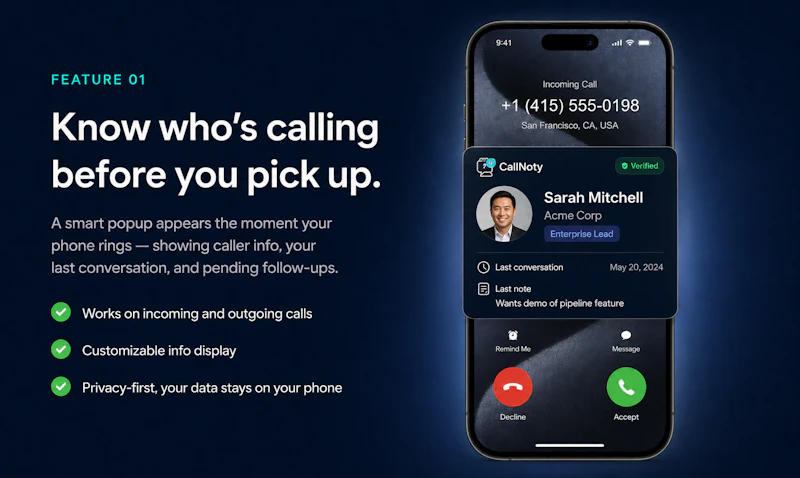 CallNoty screenshot 4