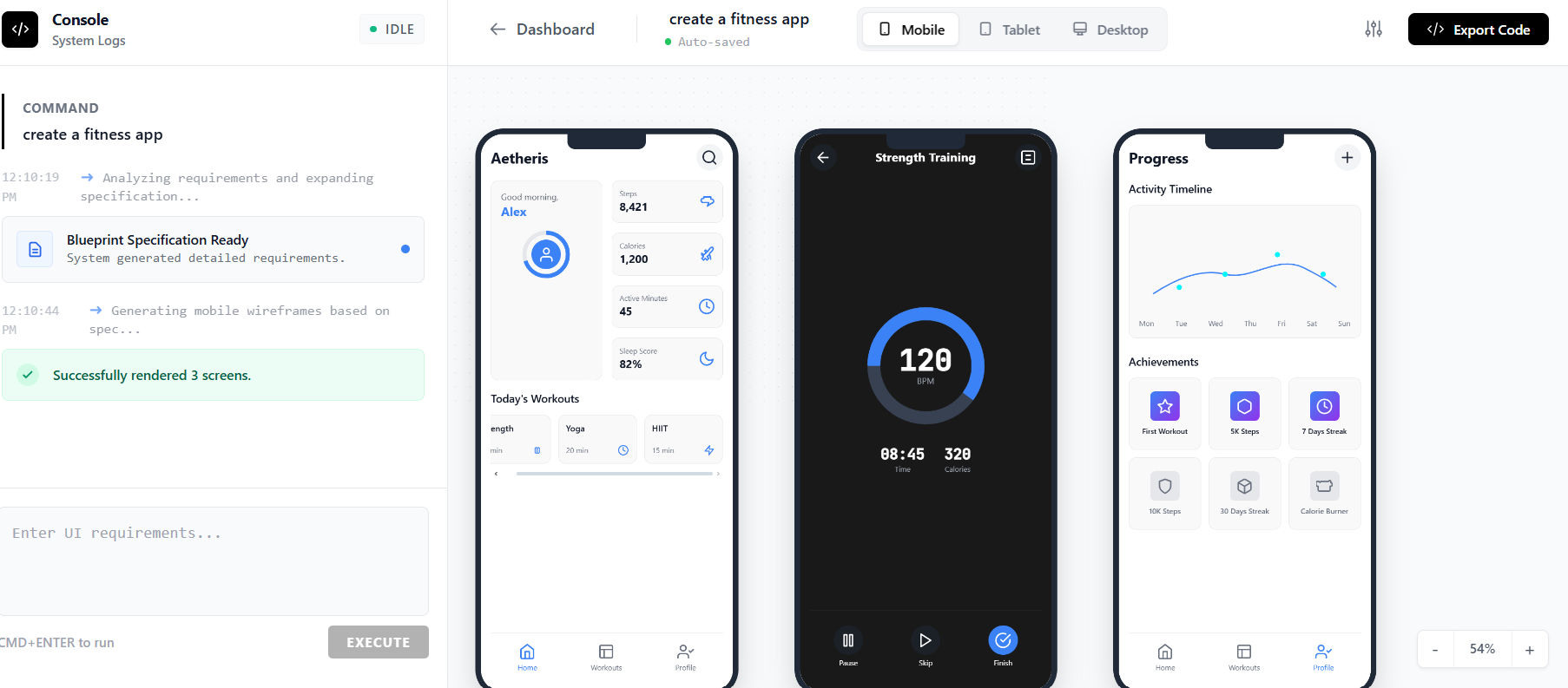 Mocksy — Create UI Wireframes & Layouts - Screenshot 2 showing product features and functionality