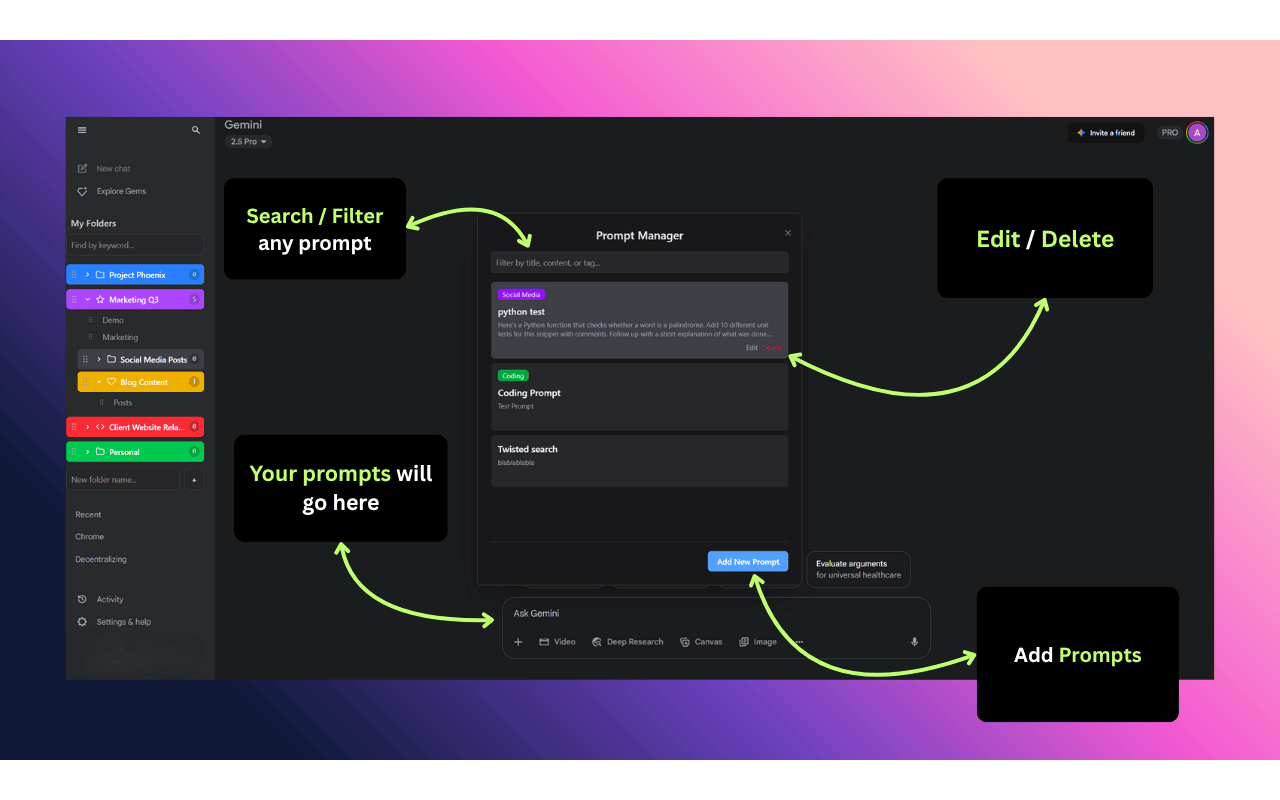 Gemini - Folders gallery image