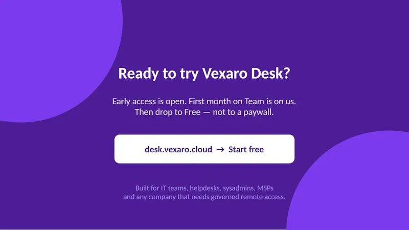 Vexaro Desk screenshot 17