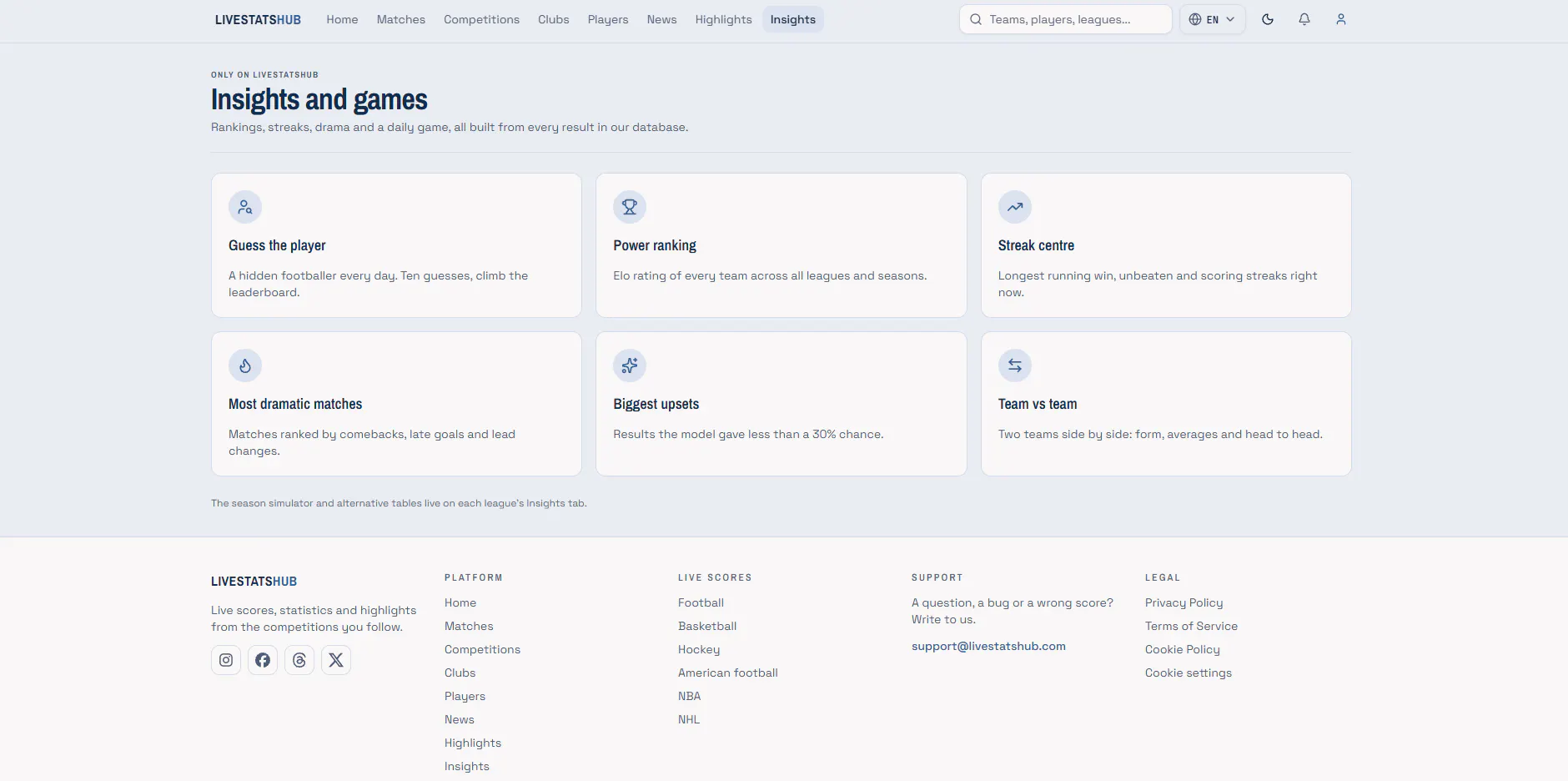 LiveStatsHub gallery image
