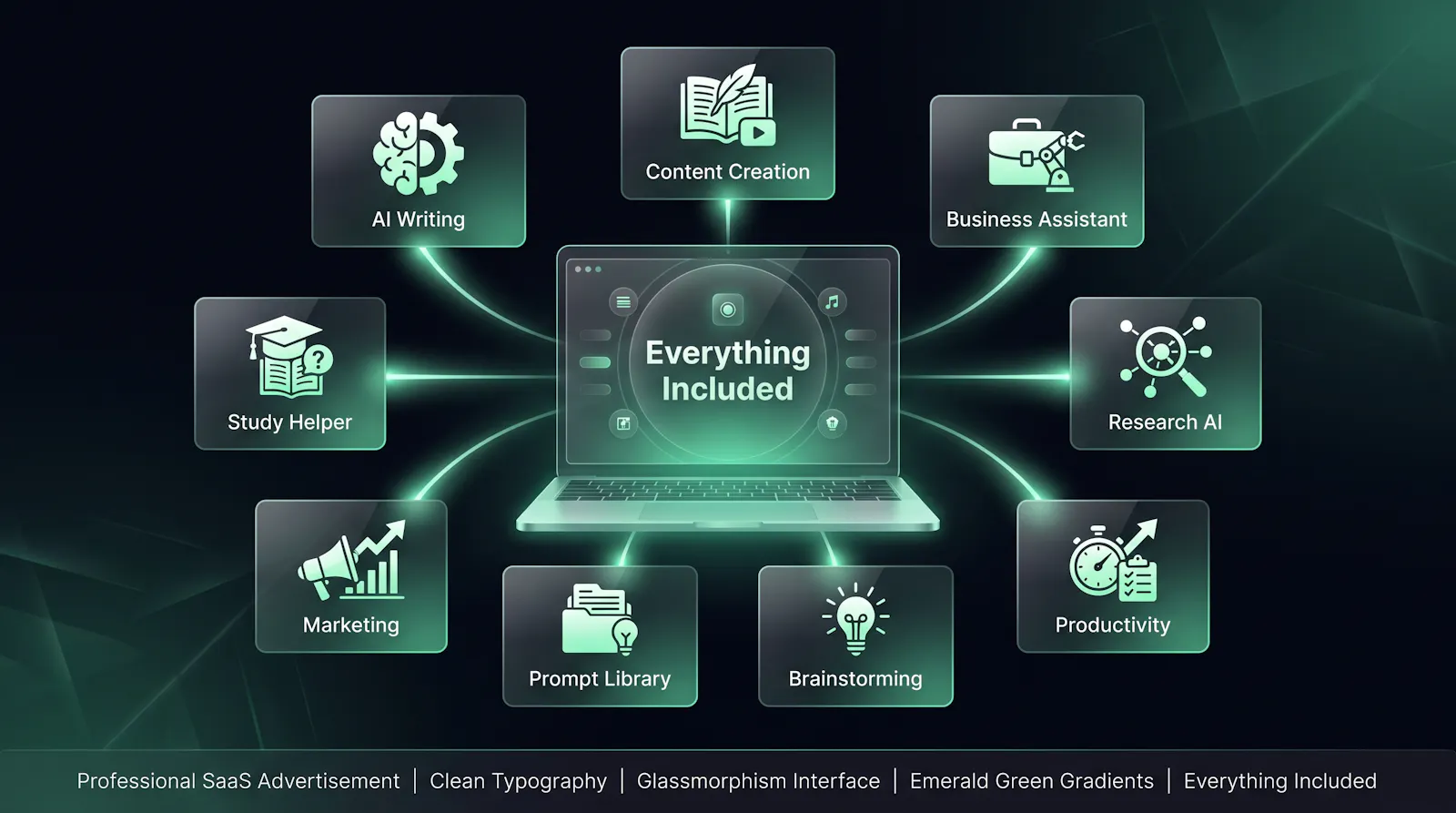 6 focused AI tools All-in-one workspace screenshot 4