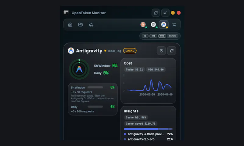 OpenToken Monitor screenshot 6