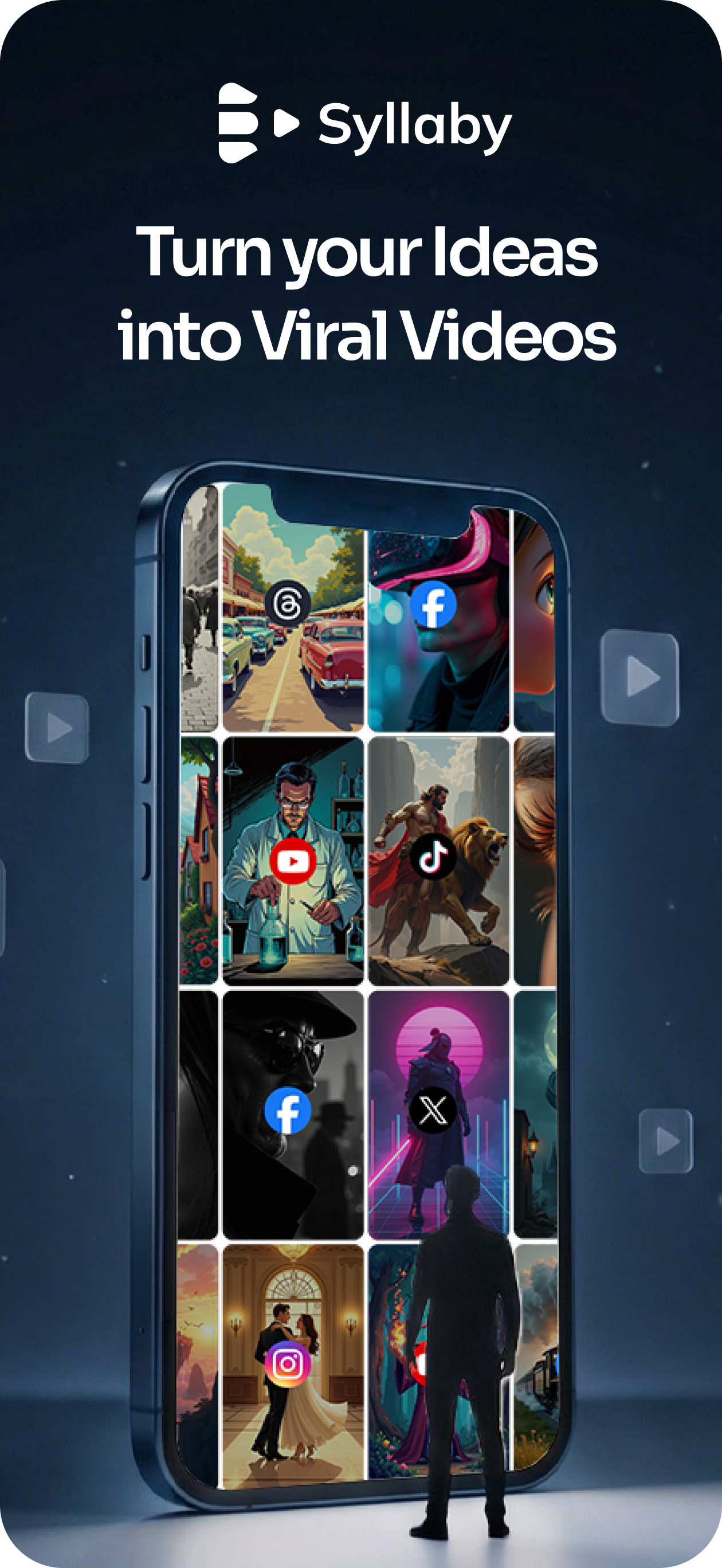Syllaby Mobile App - AI Video Generator gallery image