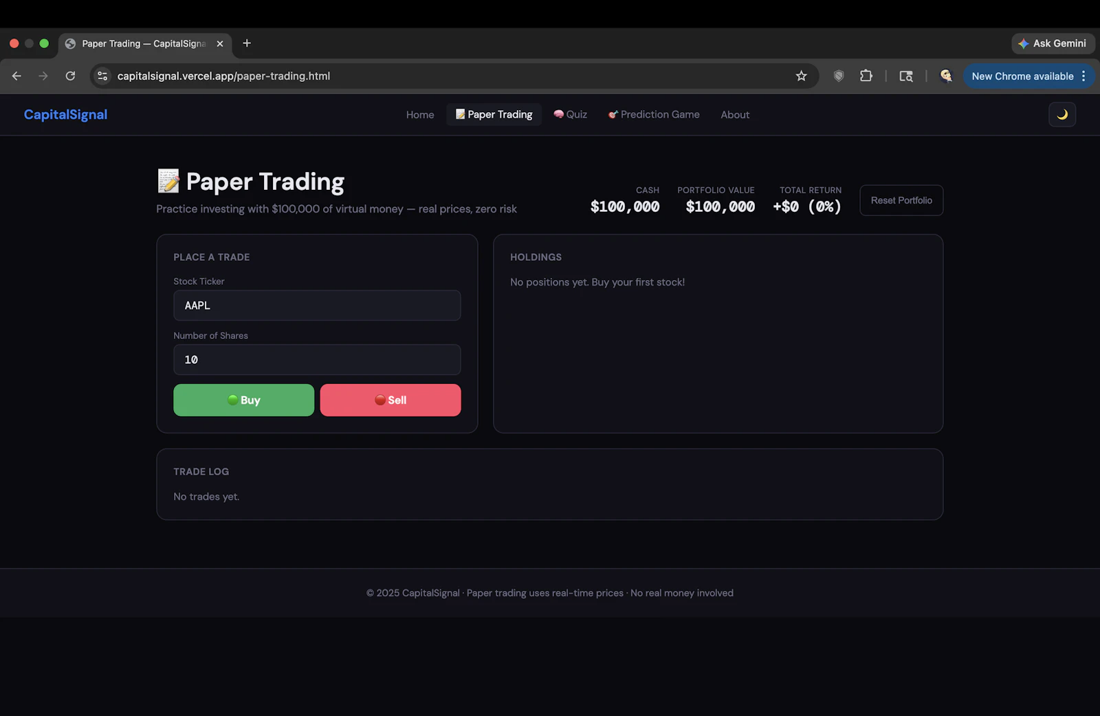 CapitalSignal screenshot 3