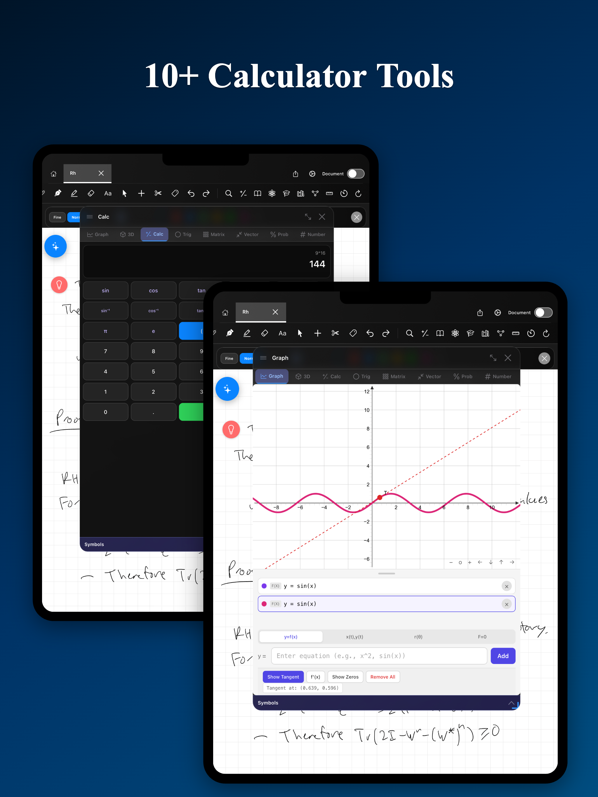 MathNotes - Screenshot 4 showing product features and functionality