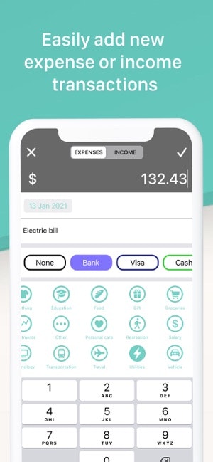 Xpence: Money Tracker gallery image