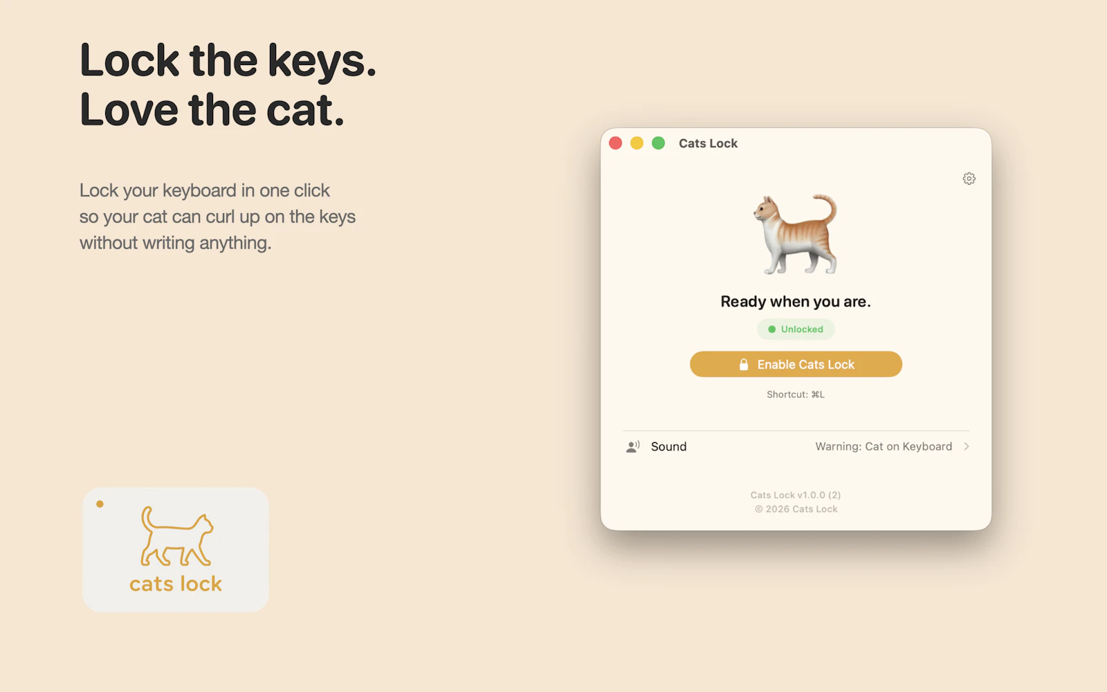 Cats Lock screenshot 2