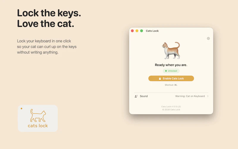 Cats Lock screenshot 2