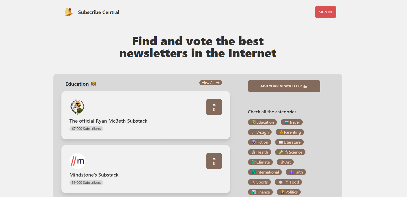 SubscribeCentral gallery image