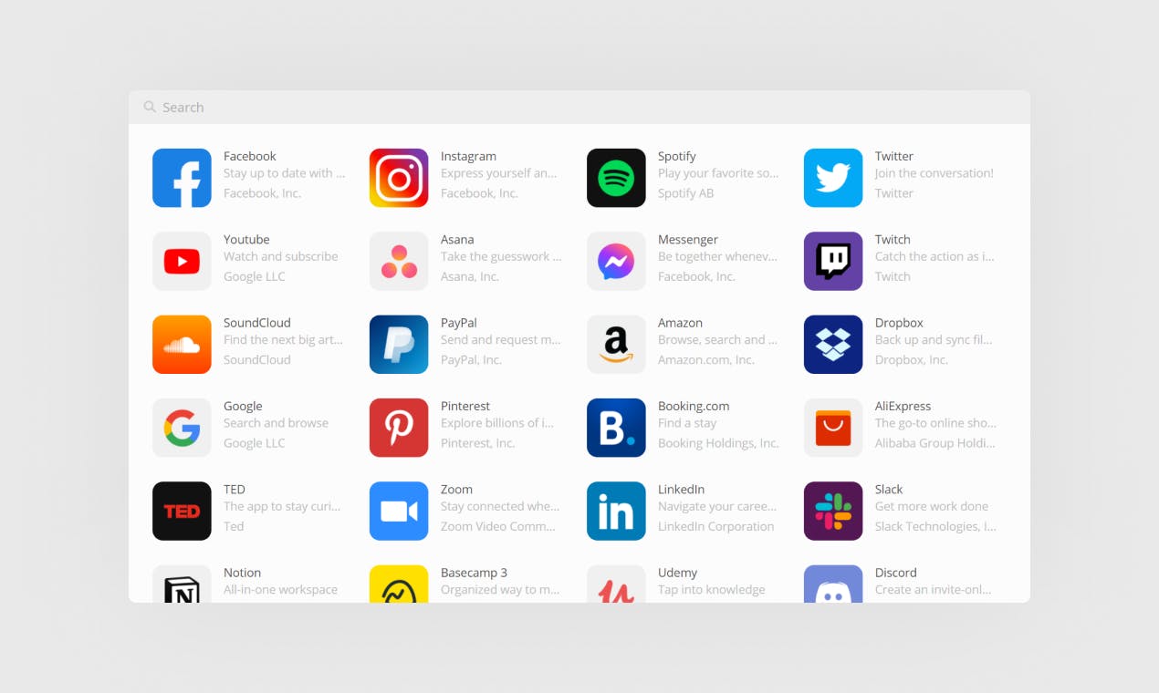 Software stores online