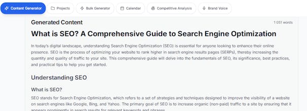 AI Generator Blogs, Emails, Social, More gallery image