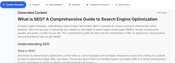 AI Generator Blogs, Emails, Social, More gallery image
