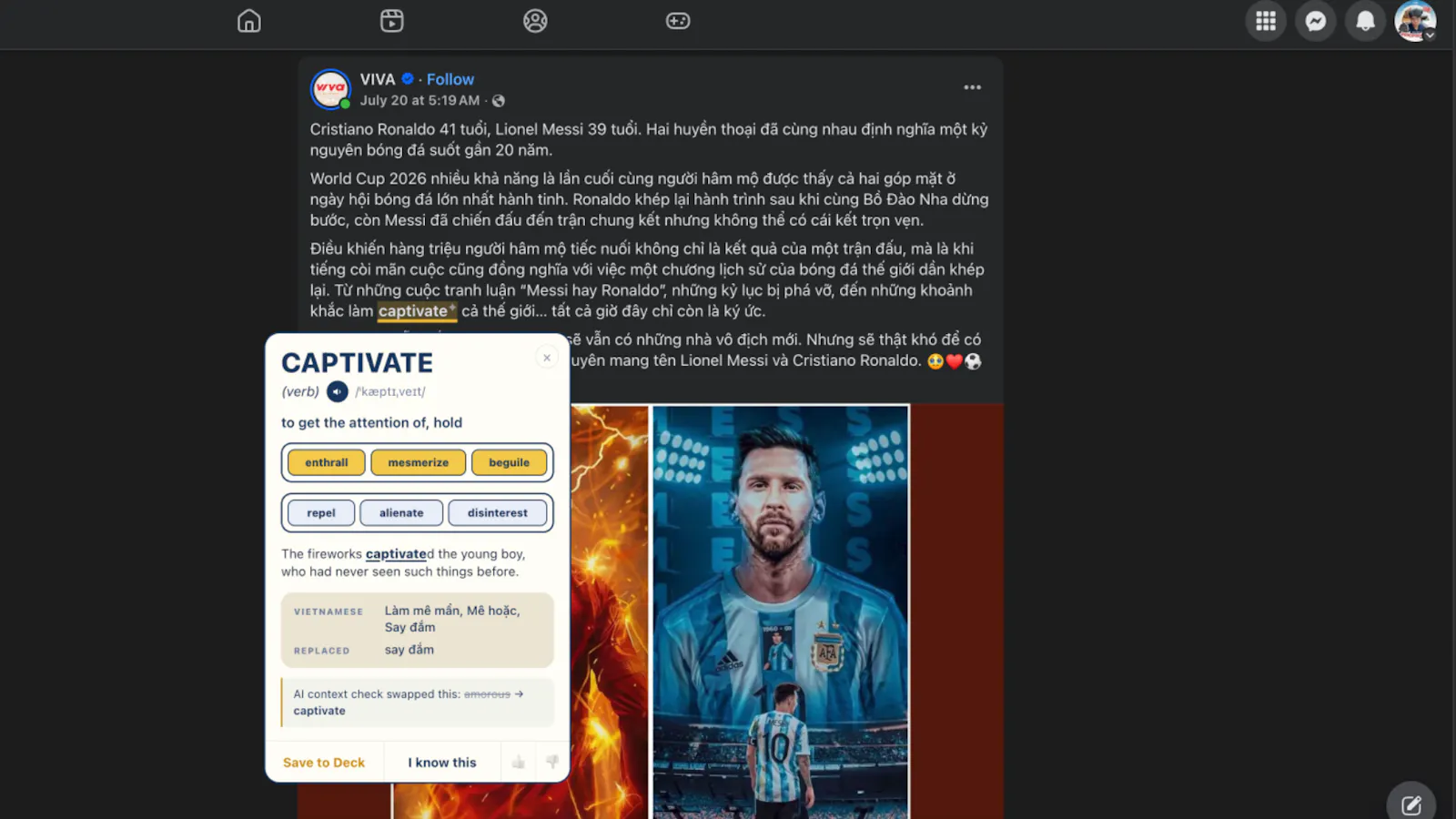 Merid: Learn English as You Browse screenshot 3