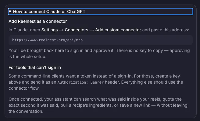 Reelnest screenshot 3