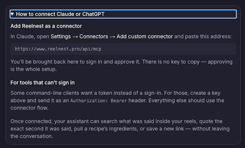 Reelnest screenshot 3