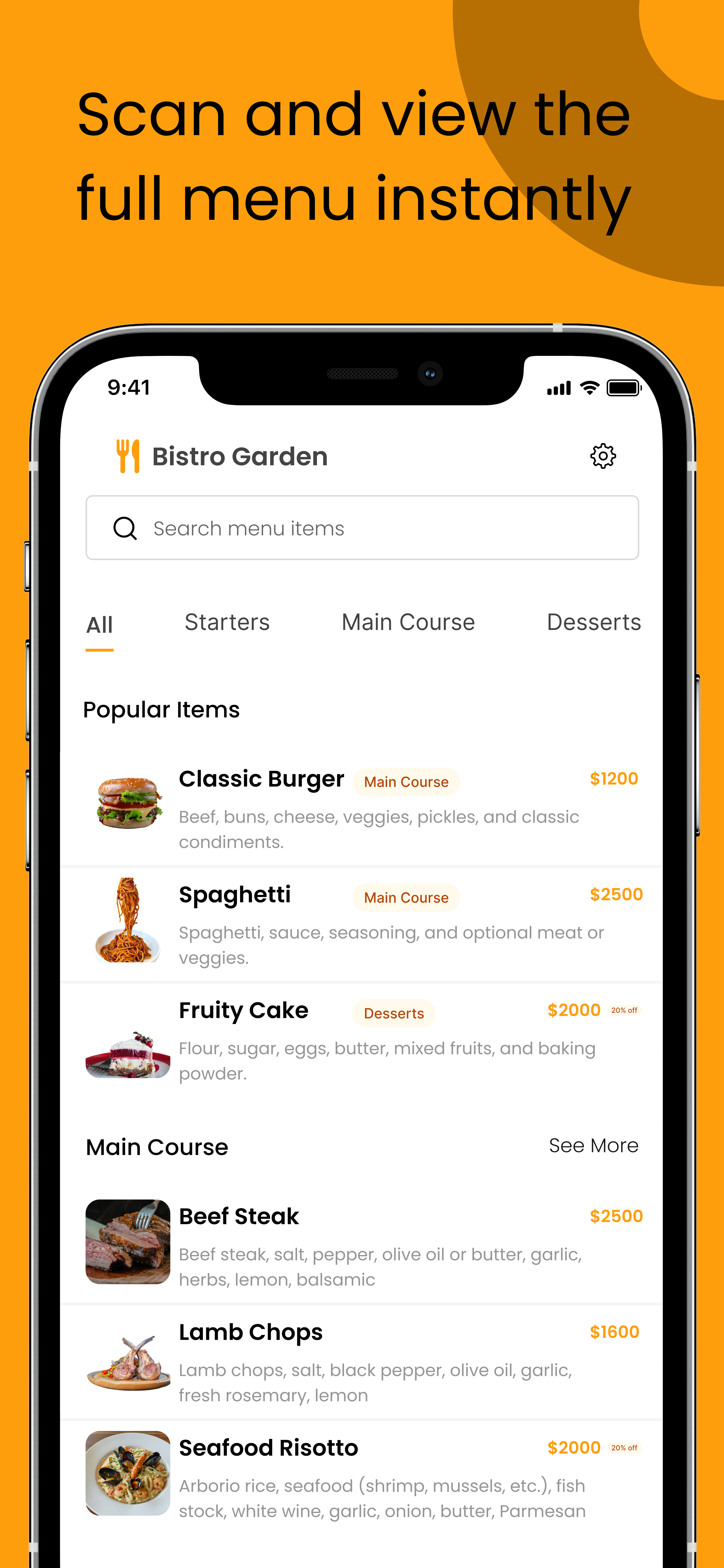 Myqrmenu - Crear y administrar fácilmente menús para restaurantes y cafeterías. media 3