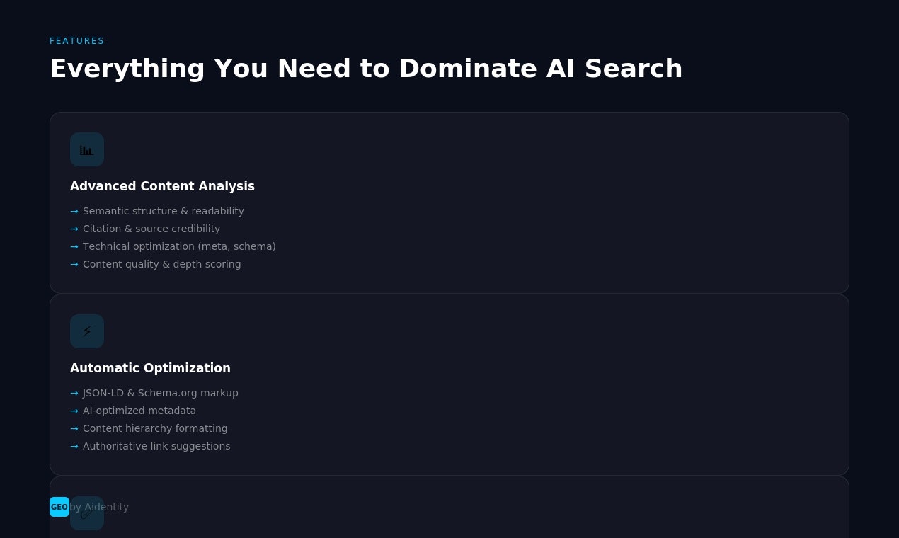 GEO Optimizer gallery image
