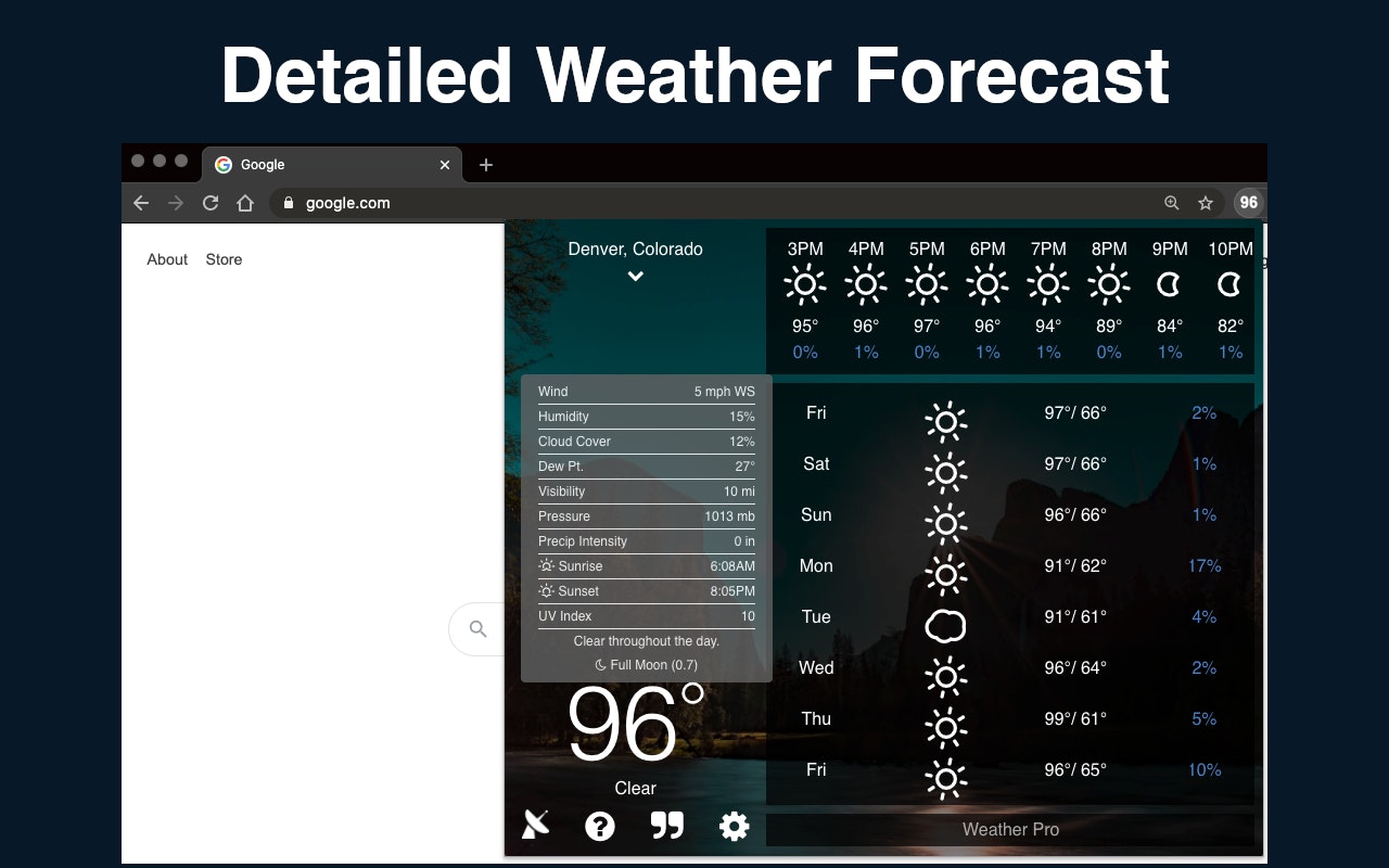 Weather Extension v5 gallery image