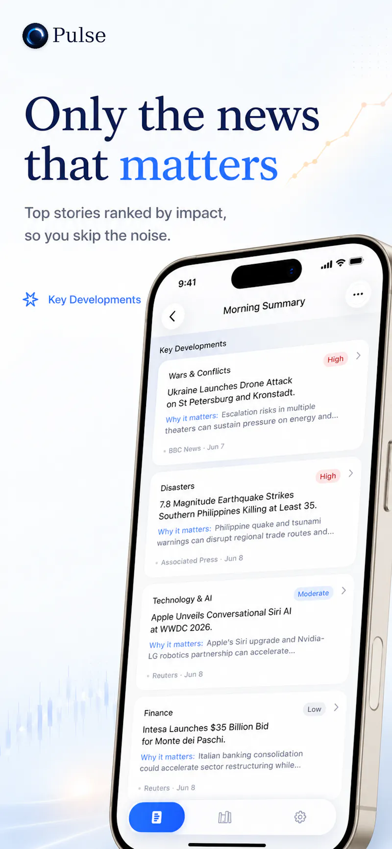 Pulse: AI News & Market Brief screenshot 3