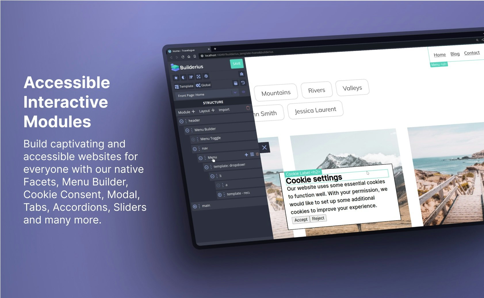 Builderius - WordPress сайт -строитель медиа 5